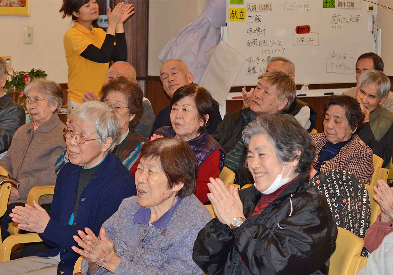 ブログ ｜福岡 デイサービスセンター｜和（なごみ）｜津軽三味線奏者・虎高さま来演！